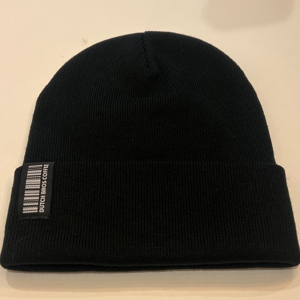Dutch bros stocking hat.